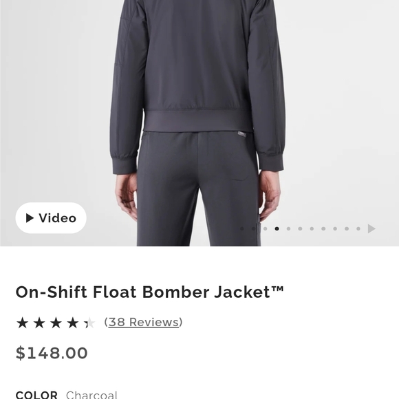 FIGS Greay Lightweight Jacket - Picture 3 of 4